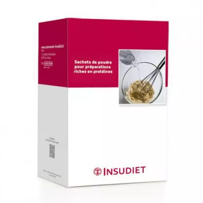 Insudiet Entremets Céréales Fruits rouges x6