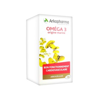 Arkopharma Arkogélules Oméga 3 Origine Marine 180 gélules