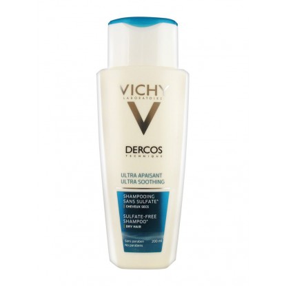 Vichy Dercos Shampoing Cheveux Secs 200 ml