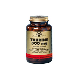 Solgar Taurine 500 mg bte 50