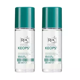 Keops lot de 2 déodorants bille 30ml Roc