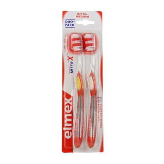 Elmex brosse à dents protection caries medium x2