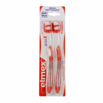 Elmex brosse à dents protection caries souple x2