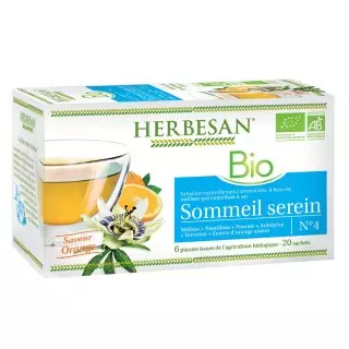 Herbesan infusion sommeil serein Bio - 20 sachets