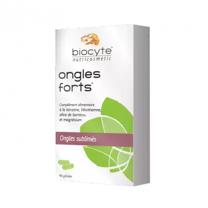 Biocyte ongles forts - 120 Gélules