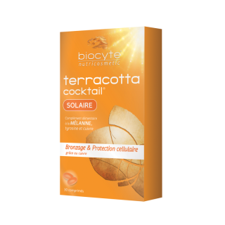 Biocyte Terracotta cocktail solaire - 30 comprimés