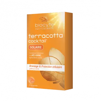 Biocyte Terracotta cocktail solaire - 30 comprimés