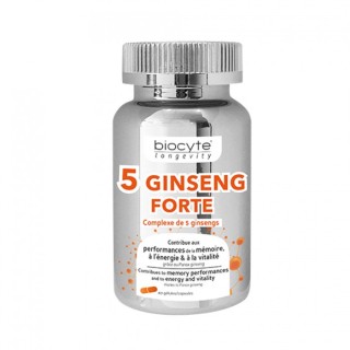 Biocyte 5 Ginseng Forte - 40 gélules