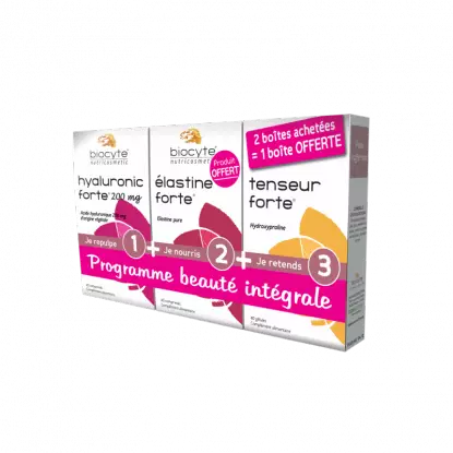 Biocyte Pack beauté intégrale - 3 boites