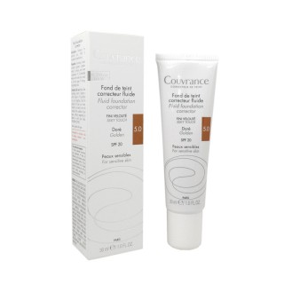 Avène Couvrance fond de teint 5.0 doré correcteur fluide SPF20 - 30ml