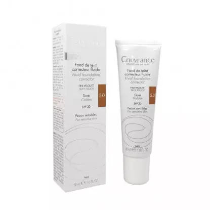 Avène Couvrance fond de teint 5.0 doré correcteur fluide SPF20 - 30ml