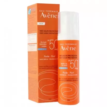 Avène Fluide solaire SPF 50+ sans parfum - 50ml