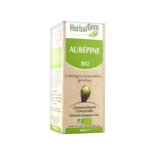 HerbalGem Macérat mère bourgeons Aubépine bio - 30 ml