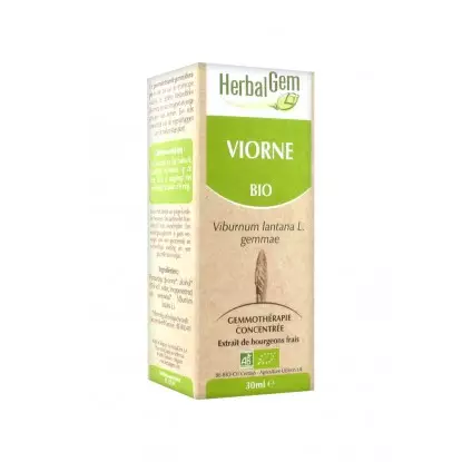 HerbalGem Macérat mère de Viorne bio - 30 ml
