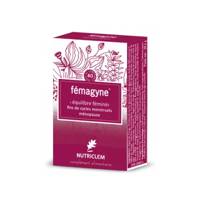 Nutriclem Femagyne équilibre féminin - 40 comprimés