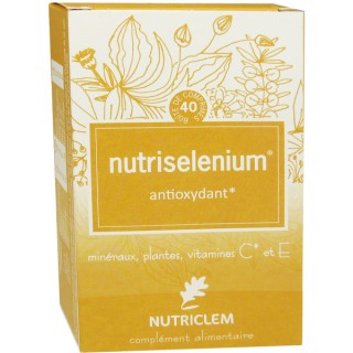 Nutriclem Nutriselenium - 40 comprimés