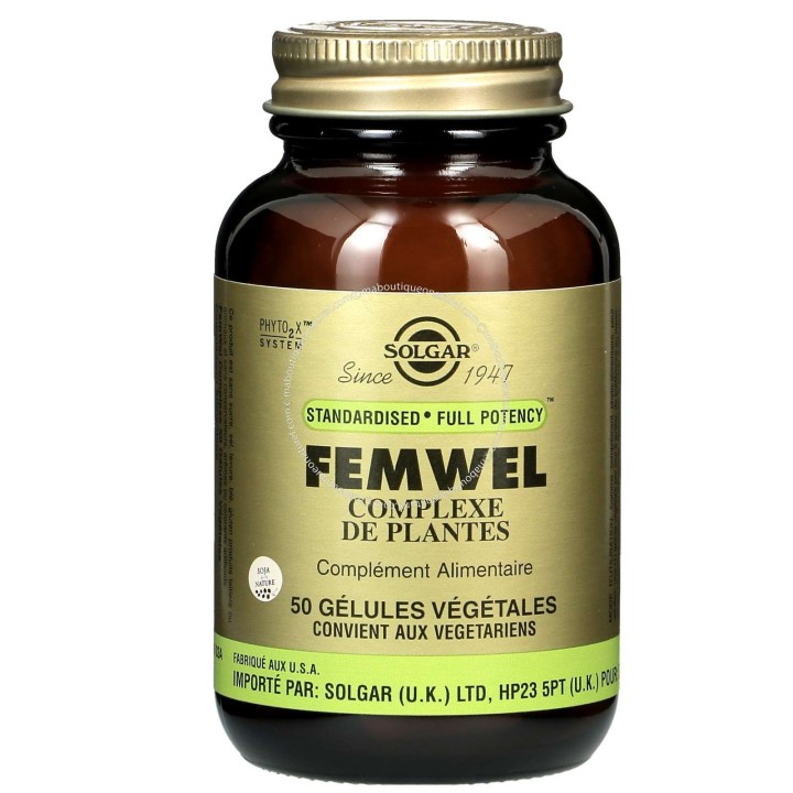 Solgar Femwel - 50 gélules végétales