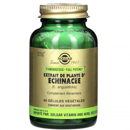 Solgar Echinacée - 60 gélules végétales