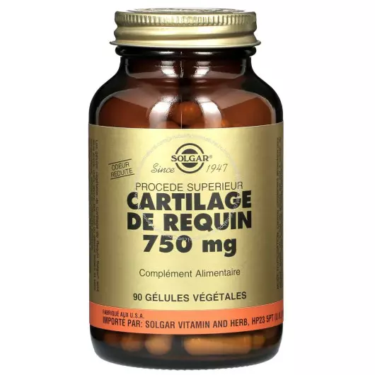 Complément Alimentaire Cartilage De Requin 5000mg - 90 Capsules - Immunité & Articulations - Neuf