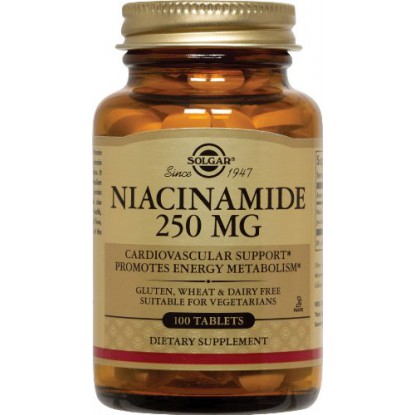 Solgar Vitamine B3 Niacinamide 550 mg - 100 gélules végétales