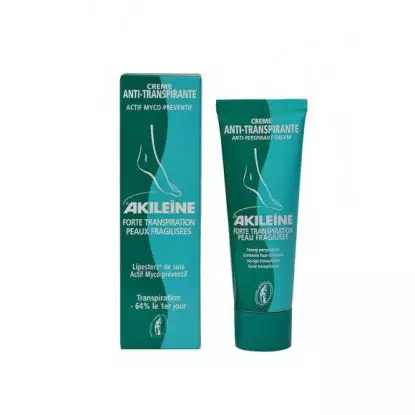 Akileïne Crème Anti transpirante Actif Myco-préventif 50ml