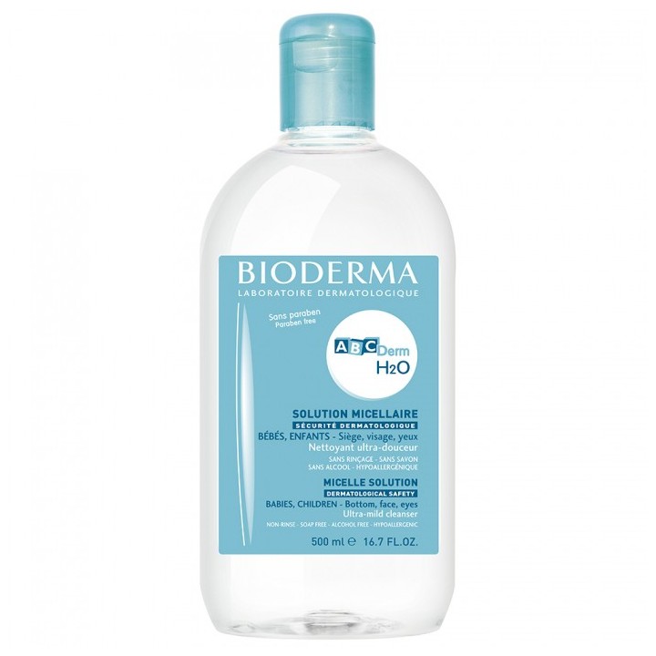 Bioderma ABCDerm H2O solution micellaire - 500 ml