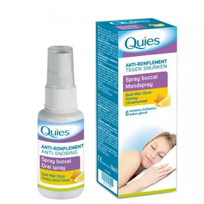 Quies Anti Ronflement Spray Buccal Goût Miel Citron