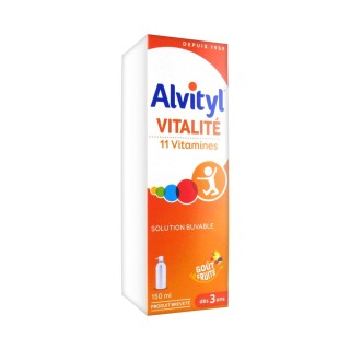 Alvityl solution multivitaminée - 150 ml