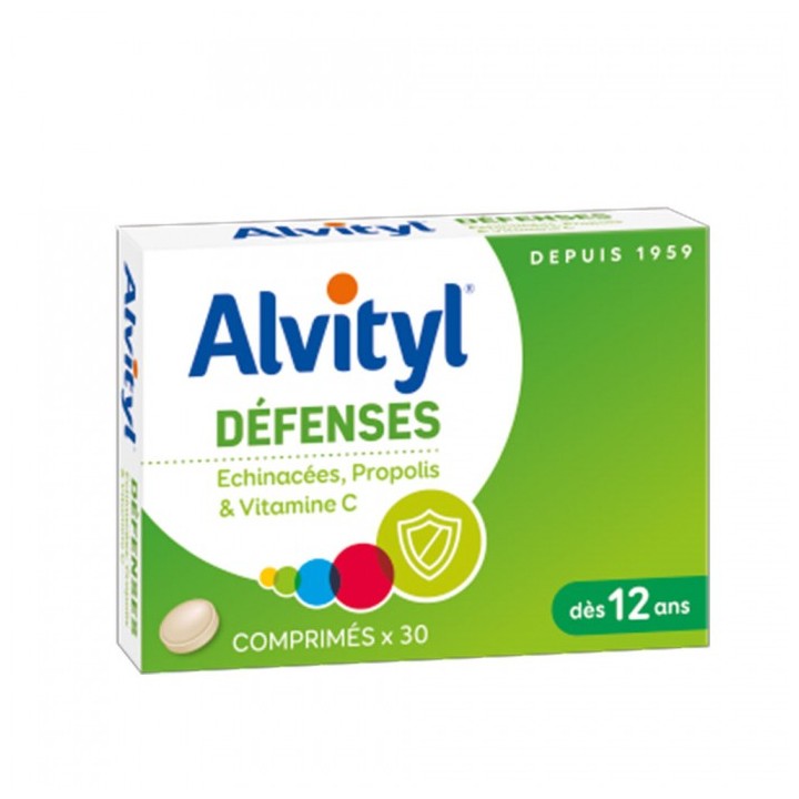 Alvityl Défenses - 30 comprimés