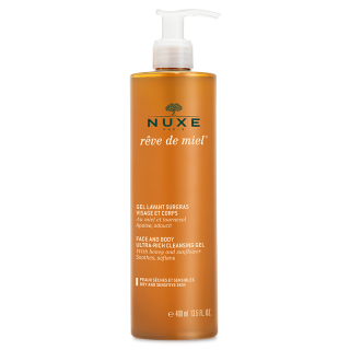 Nuxe Rêve de Miel gel lavant surgras visage et corps - 400 ml