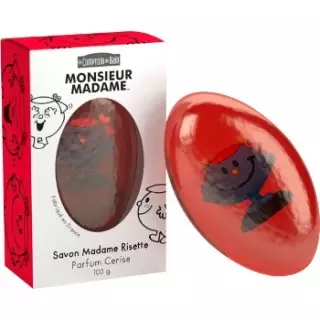 Le Comptoir du Bain Savon Monsieur et Madame Cerise 100 g