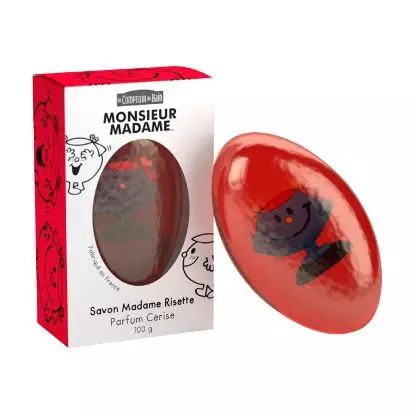 Le Comptoir du Bain Savon Monsieur et Madame Cerise 100 g