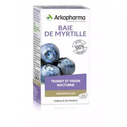 Arkogélules baie de myrtille - 45 gélules