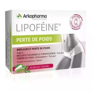 Lipoféine perte de poids - 60 gélules