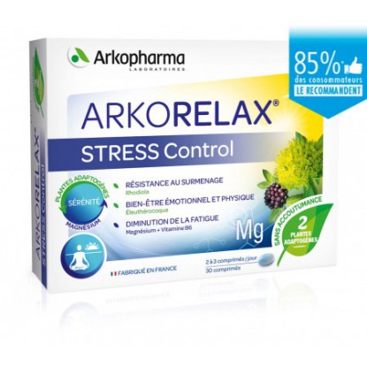 Arkorelax Sress control - 30 comprimés