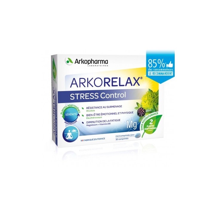 Arkorelax Sress control - 30 comprimés