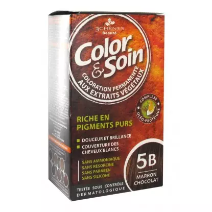 Les 3 Chênes Color & Soin marron chocolat 5B