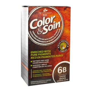 Les 3 Chênes Color & Soin marron cacao 6B