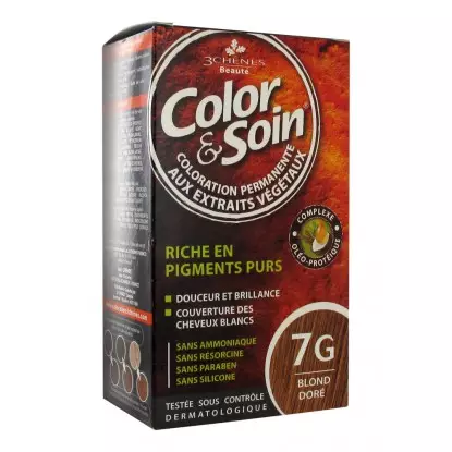 Les 3 Chênes Color & Soin blond doré 7G