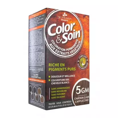 Les 3 Chênes Color & Soin châtain clair cappuccino 5GM
