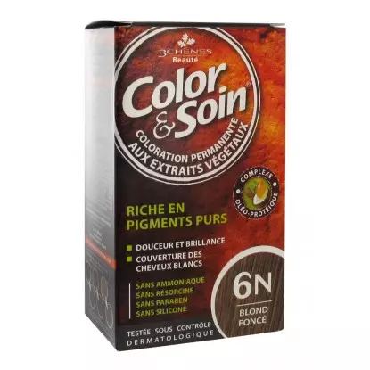 Les 3 Chênes Color & Soin blond foncé 6N