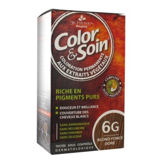 Les 3 Chênes Color & Soin blond foncé doré 6G