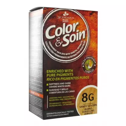 Les 3 Chênes Color & Soin blond clair doré 8G