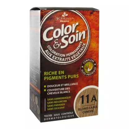 Les 3 Chênes Color & Soin blond sable cendré 11A