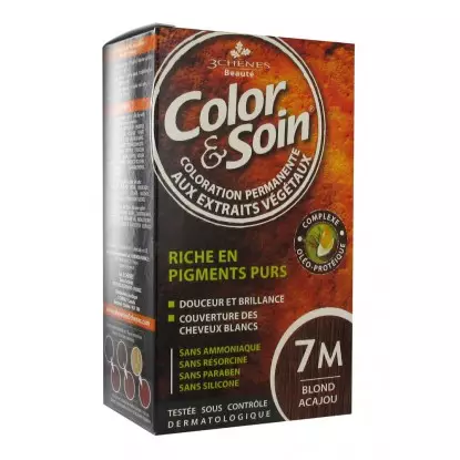 Les 3 Chênes Color & Soin blond acajou 7M