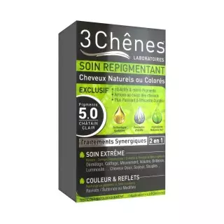 Les 3 Chênes Soin repigmentant châtain clair 5.0