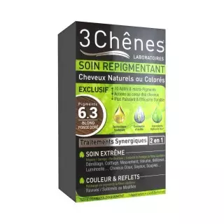 Les 3 Chênes Soin repigmentant blond foncé doré 6.3
