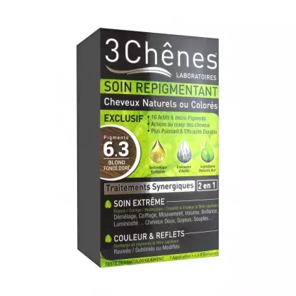 Les 3 Chênes Soin repigmentant blond foncé doré 6.3