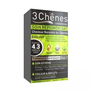Les 3 Chênes Soin repigmentant châtain doré 4.3