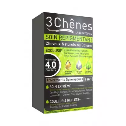 Les 3 Chênes Soin repigmentant châtain 4.0